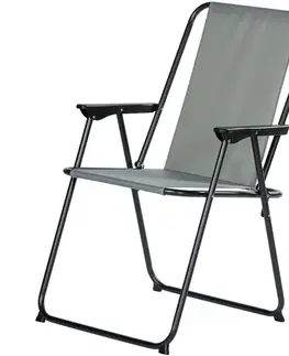 Záhradné lehátka Ležadlo Zuma sivé