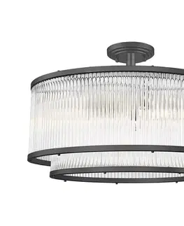 Svietidlá BRILAGI - Prisadený luster RAMOS 6xE14/60W/230V čierny BG-C0528-06H-P7AC