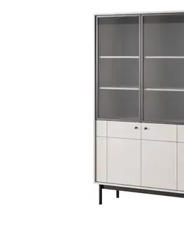 Nábytok ArtPS Vitrína JAPANESE WT104 | cashmere