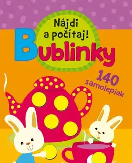Nalepovačky, vystrihovačky, skladačky Nájdi a počítaj! Bublinky