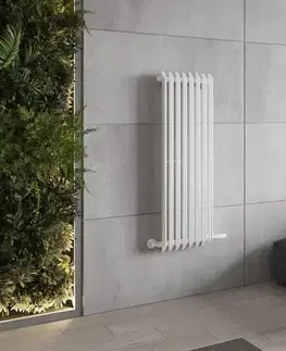 Radiátory do kúpeľne MEXEN - Atlanta vykurovací rebrík/radiátor 1200 x 405 mm, 646 W, biela W211-1200-405-00-20