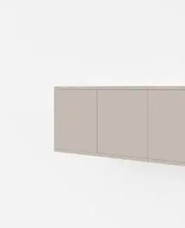 TV stolíky ArtPK Závesný TV stolík BIANCO | 140 cm