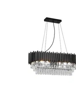 Svietidlá BRILAGI - Závesný luster CARLOS na lanku 10xE14/40W/230V BG-N2304