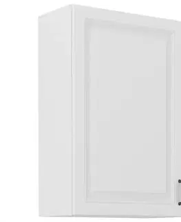 Kuchynské skrinky visiace Kuchynská skrinka STILO biely mat/biely 60g-90 1f