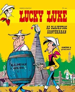 Komiksy Lucky Luke 51. - Az olajkutak árnyékában - René Goscinny,Morris