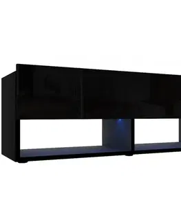 Všetky produkty TV stolík Izumi 105 BL čierna mat/lesk