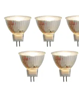 LED osvetlenie Sada 5 LED žiaroviek GU5.3 MR16 5W 420lm 2700K 12V