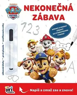 Príprava do školy, pracovné zošity Nekonečná zábava - Labková patrola