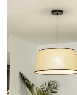 Svietidlá BRILAGI - LED luster na lankách CERIA 1×E27/40W/230V Ø 50 cm béžový BG3987+EG781084