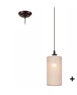 Svietidlá  LED Luster na lanku NOEL MINI 1xE27/60W/230V béžová LM-1.164/BEŻ