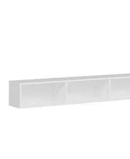 TV stolíky LASER závesný TV stolík, biela