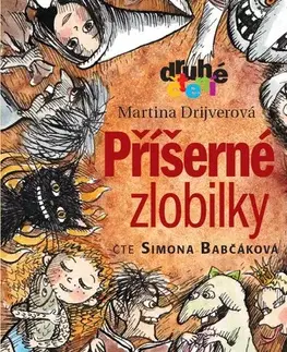 Rozprávky Albatros Příšerné zlobilky - audiokniha pro děti