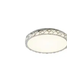 Svietidlá LUXERA  - LED stropné svietidlo LARUNA LED/43W/230V pr. 60 cm matný chróm 