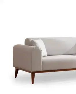 Pohovky a gauče Trojmiestna rozkladacia pohovka Cofi 3 Seater - Cream