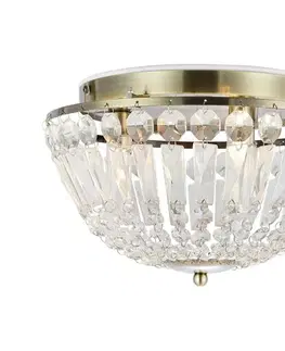 Svietidlá Markslöjd 109031 - Kúpeľňové svietidlo ESTELLE 3xG9/20W/230V priemer 30 cm IP44 mosadz 109031