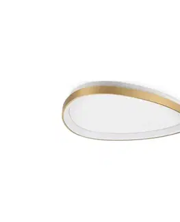 Svietidlá Ideal Lux - LED Stropné svietidlo GEMINI LED/30W/230V pr. 61 cm CRI 90 zlatá 328065