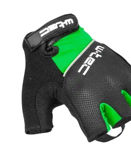 Cyklistické rukavice Cyklo rukavice W-TEC Bravoj modro-čierna - XS