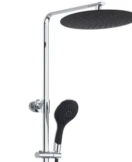 Kúpeľňové batérie Eisl Eisl - Sprchový set vrátane termostatické batérie GRANDE VITA BLACK DX1103CST