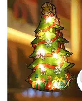 Vianočné dekorácie  B.V.  - LED Vianočná dekorácia LED/3xAAA stromček 15cm B10303K62