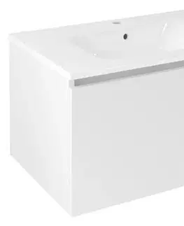 Kúpeľňový nábytok SAPHO - LOREA umývadlová skrinka 80x44x51,2cm, 1x zásuvka, biela mat LE080-3131