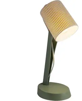 Lampy Rabalux 74087 - Stolná lampa SOLVET 1xE14/11W/230V zelená 74087
