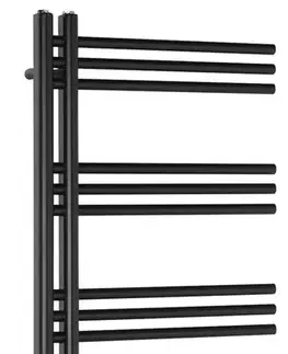 Radiátory do kúpeľne SAPHO - DORLION vykurovacie teleso 500x900, čierna mat 1130-20