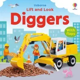 Leporelá, krabičky, puzzle knihy Lift and Look Diggers - Felicity Brooks,Sean Longcroft