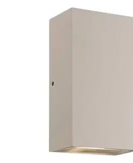 Svietidlá Nordlux - LED Vonkajšie nástenné svietidlo ROLD LED/10,5W/230V IP54 krémová 84151008