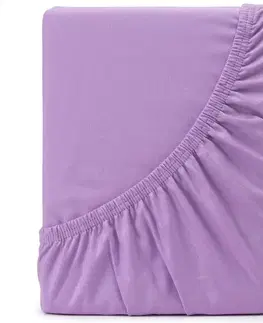 Plachty 4Home jersey prestieradlo Ideál fialová, 70 x 140 cm