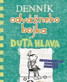 Dobrodružstvo, napätie, western Denník odvážneho bojka 18: Dutá hlava - Jeff Kinney,Elena Guričanová