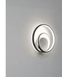 Svietidlá Ideal Lux - LED Stmievateľné nástenné svietidlo OZ LED/28W/230V CRI 90 čierna 304496