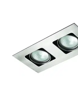 Svietidlá  Podhľadové svietidlo OCZKO GUESTO 2xGU10/40W/230V HC001-2