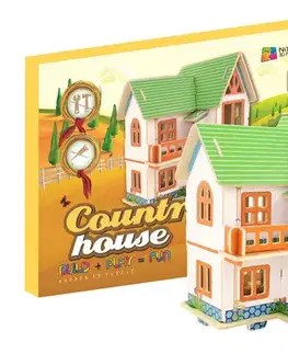 3D puzzle 3D Creative Drevené 3D puzzle Dom na vidieku