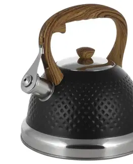 Dekorácie a bytové doplnky Oceľový čajník s píšťalkou 2,7 L  (2 farby)