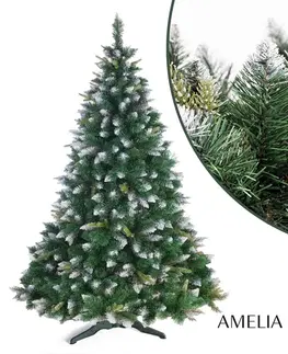 Vianočné dekorácie AmeliaHome Vianočný stromček Borovica Diana, 120 cm, 120 cm