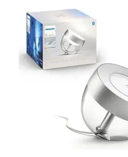LED osvetlenie Philips - LED RGB Stmievateľná stolná lampa Hue IRIS LED/8,2W/230V strieborná 871951426454000