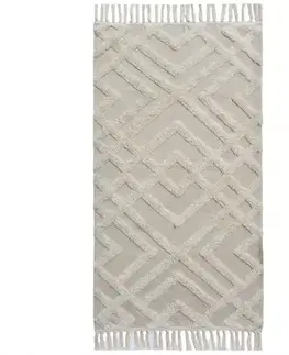 Moderné koberce Koberec Nomad krémová 70x140 Merkury Home