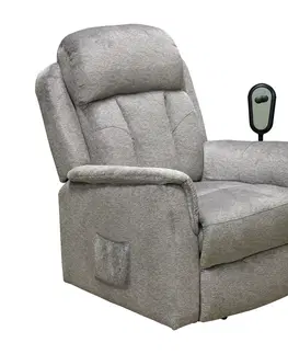 Relaxačné kreslá Relaxačné kreslo COMFORT sivé