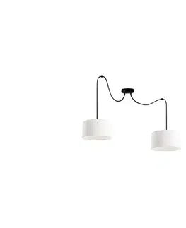 Svietidlá  Luster na lanku TUZ 2xE27/60W/230V pavúk 0776