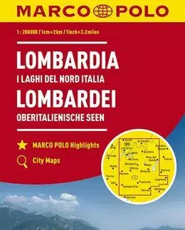 Európa Itálie č.2 - Lombardie mapa 1:200T