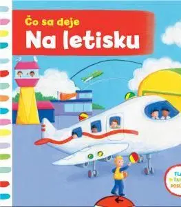 Leporelá, krabičky, puzzle knihy Čo sa deje na letisku - Rebecca Finnová