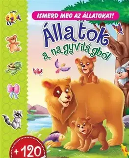 Nalepovačky, vystrihovačky, skladačky Állatok a nagyvilágból