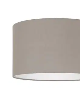 Lampy Eglo 39359 - Tienidlo NADINA 1 E27 pr.38 cm šedohnedá 39359