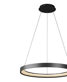 Svietidlá Top Light-LED St. luster na lanku ORBIT LED/40W/230V 3000-6500K pr.50 cm čierna+DO Orbit 50CZ RC