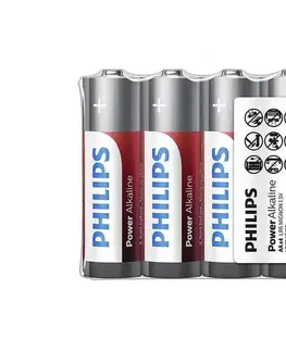 Predlžovacie káble Philips LR6P4F/10 - 4 ks Alkalická batéria AA POWER ALKALINE 1,5V 2600mAh Phil-LR6P4F/10