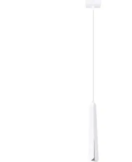 Svietidlá  SL.1397 - Luster na lanku PRYSM 1xG9/8W/230V biela SL.1397