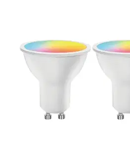 Žiarovky  B.V. Súprava 2x stmievateľných LED RGBW žiaroviek MESH Smart GU10/6,5W/230V 2700-6500K -  S10301O34