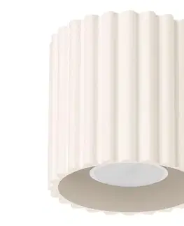 Svietidlá  SL.1789 - Bodové svietidlo AURA 1xGU10/10W/230V 10 cm krémové SL.1789