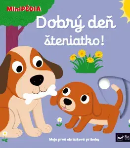 Leporelá, krabičky, puzzle knihy MiniPÉDIA – Dobrý deň šteniatko!