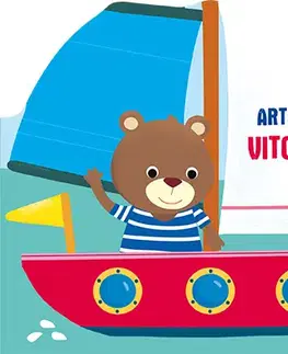 Leporelá, krabičky, puzzle knihy Artúr maci vitorlása